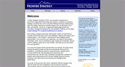 Desktop Screenshot of frontierstrategy.com